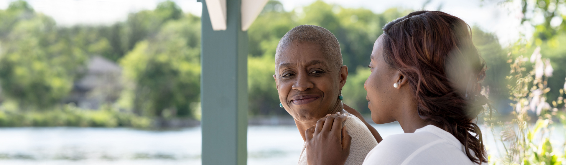 Two Women by the Water