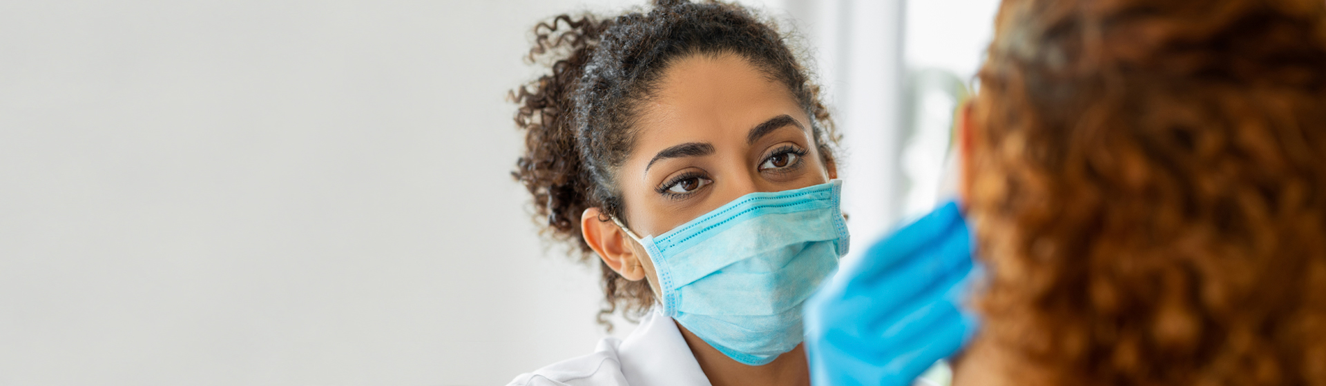 Doctor checking patient