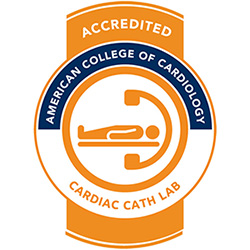 American College of Cardiology (ACC) Cardiac Cath Lab Accreditation Seal