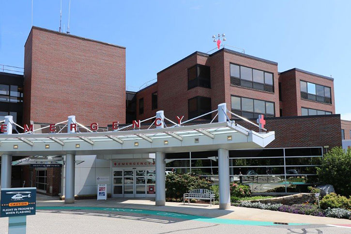 Exeter Hospital Emergency Department Exterior